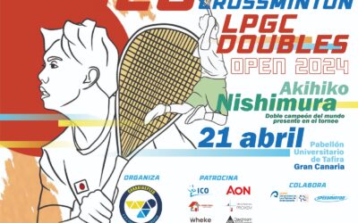 CAMPUS DE ENTRENAMIENTO EN GRAN CANARIA CON AKIHIKO NISHIMURA, DOBLE CAMPEÓN DEL MUNDO, Y LPGC DOUBLES OPEN 2024 (500 pts)