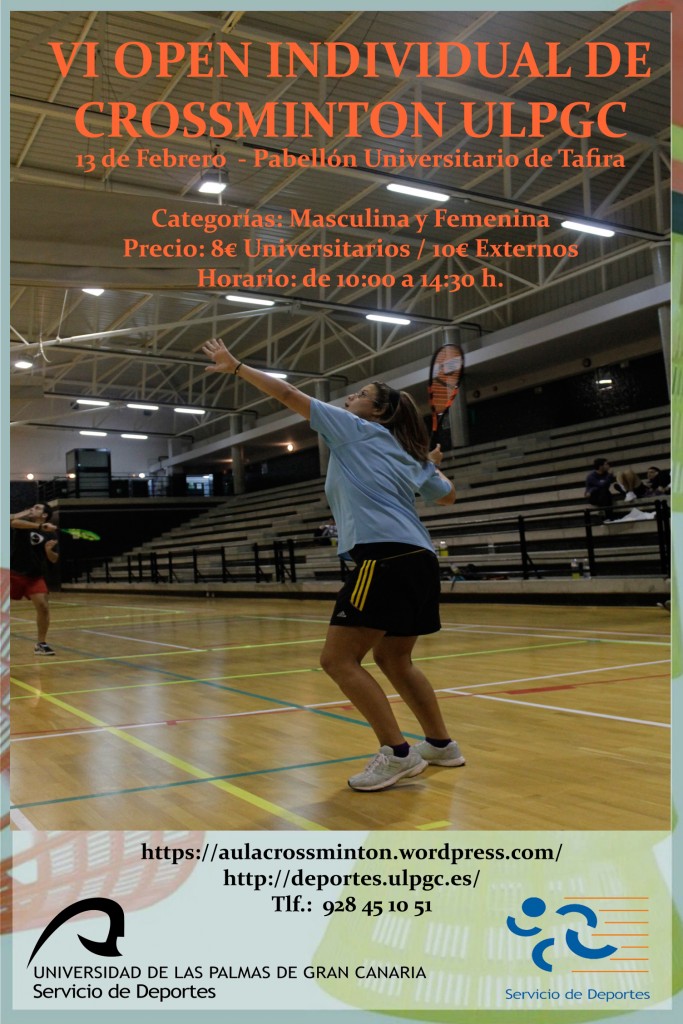 Cartel VI Open individual ULPGC