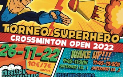 Torneo SuperHero Crossminton 2022